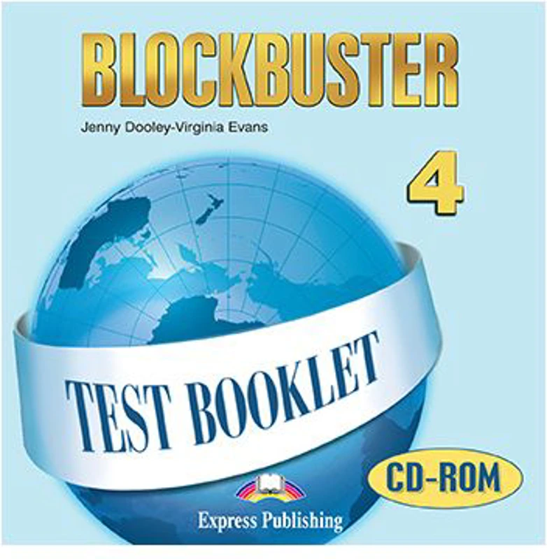 Curs limba engleza Blockbuster 4 CD-ROM teste - Jenny Dooley, Virginia Evans