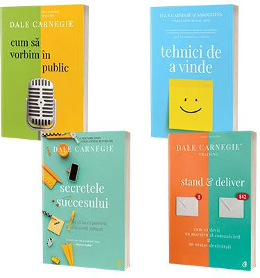 Serie de autor 4 carti - Dale Carnegie