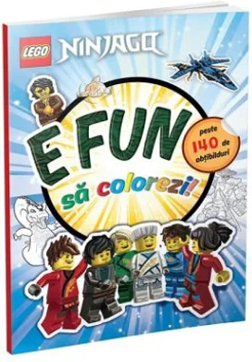 E fun sa colorezi! Ninjago