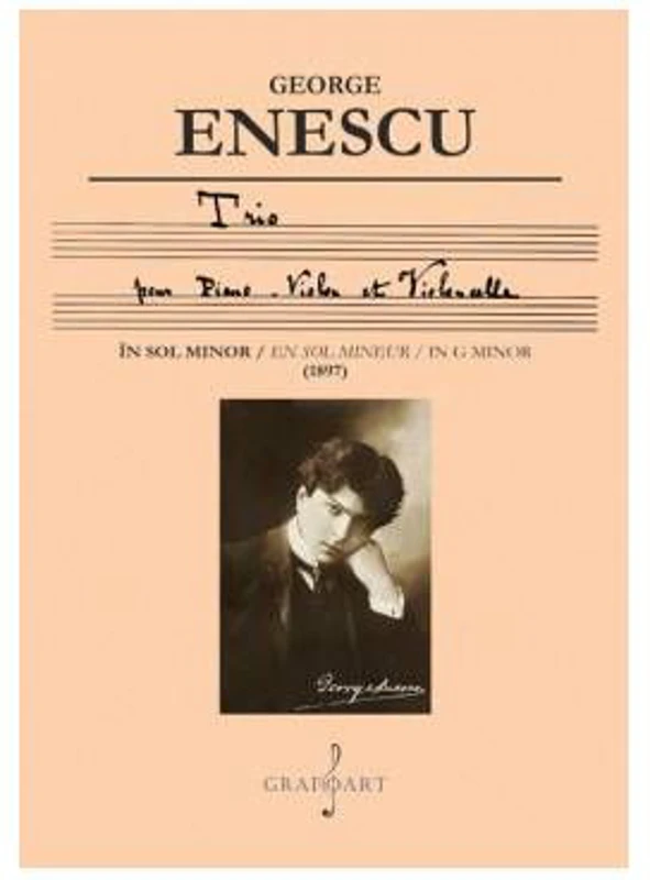 Trio in Sol minor pentru pian, vioara si violoncel - George Enescu