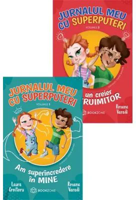 Pachet Jurnalul meu cu superputeri, 2 volume - Laura Croitoru