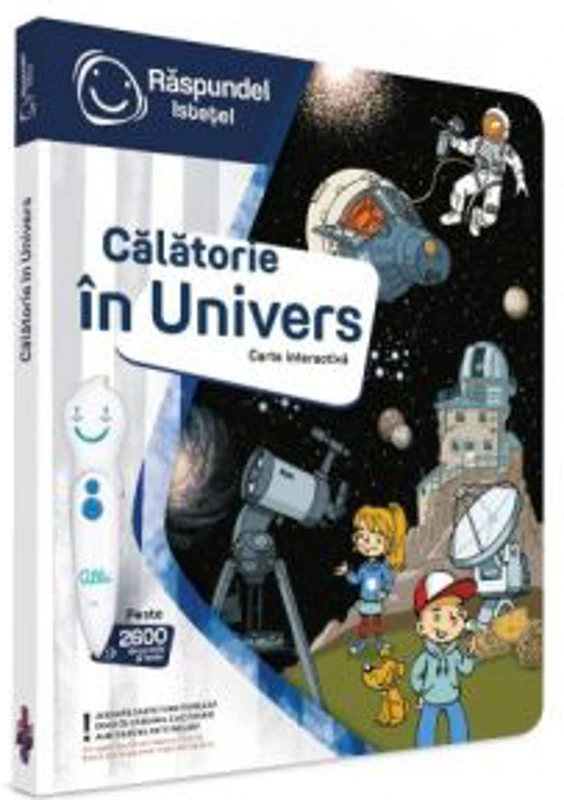 Raspundel Istetel, Carte interactiva Calatorie in Univers