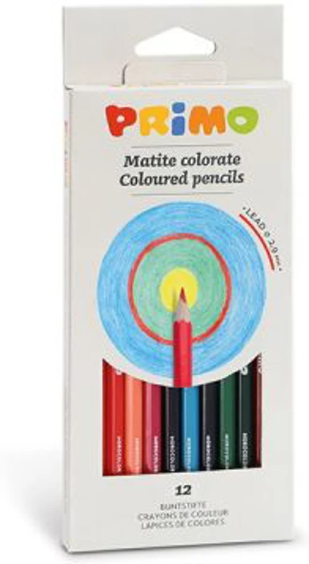Creioane colorate Morocolor, 18cm - 12 culori ( MC15528 )