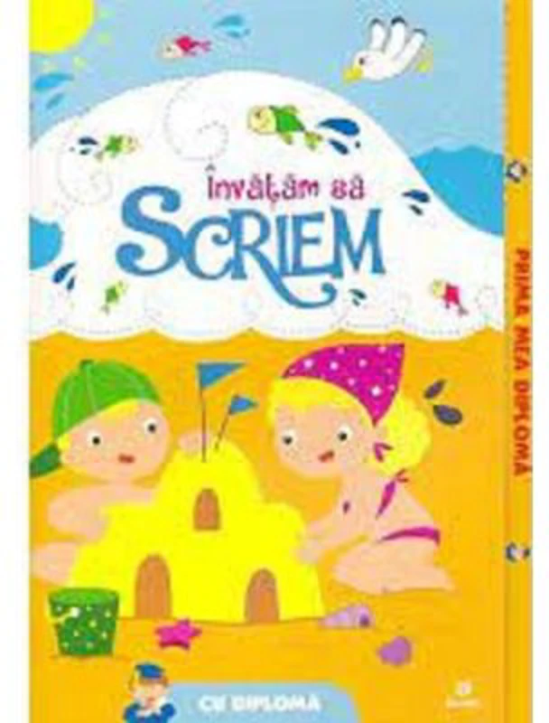 Invatam sa scriem. Carte cu diploma