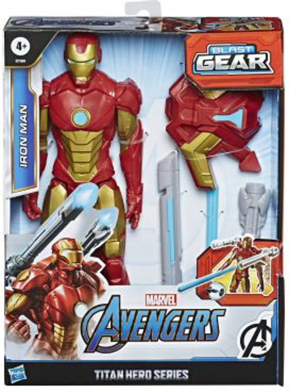 Figurina Titan Hero Blast Gear: Iron Man, Avengers