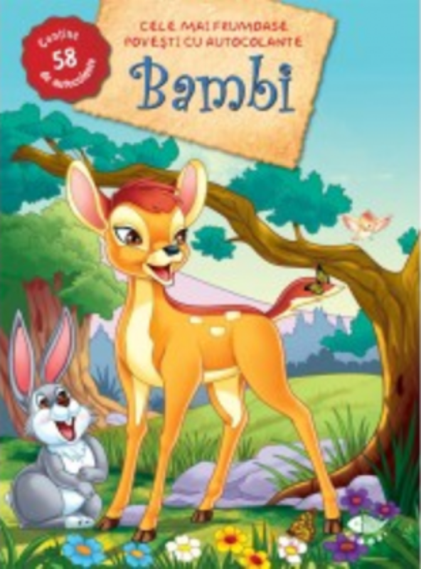Bambi. Autocolante