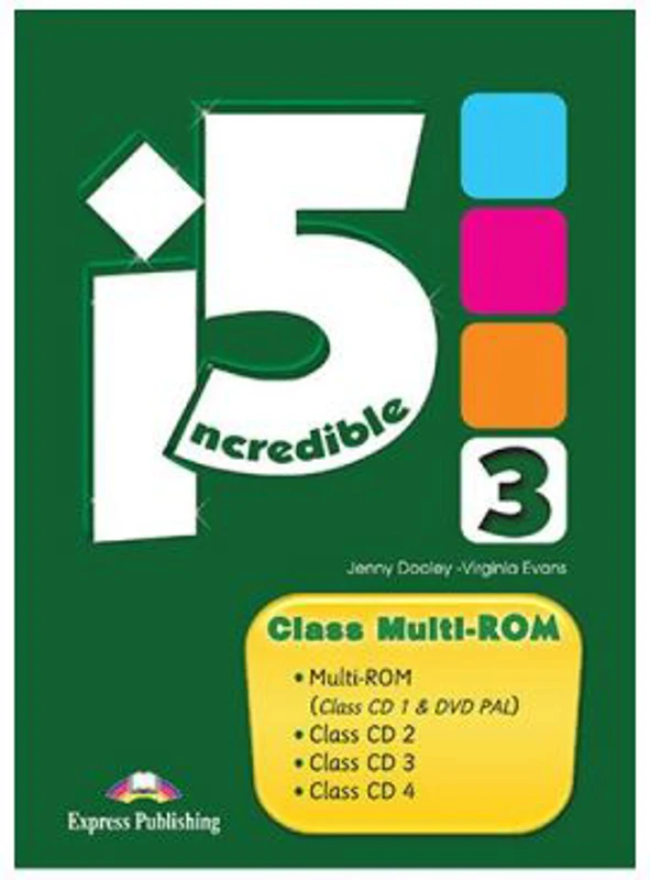 Curs limba engleza Incredible 5 3 Class multi-ROM - Jenny Dooley, Virginia Evans