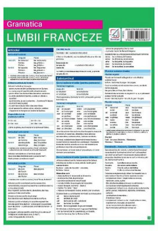Gramatica limbii franceze