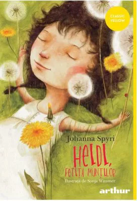 Heidi, fetita muntilor. Paperback. Classic Yellow - Johanna Spyri