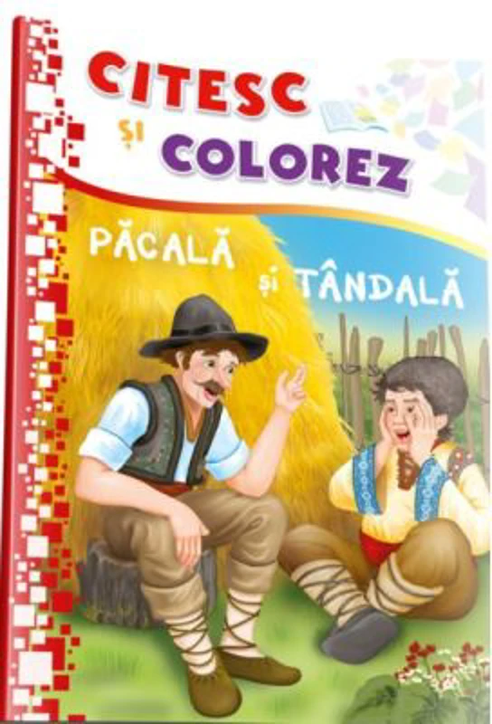 Citesc si colorez. Pacala si Tandala