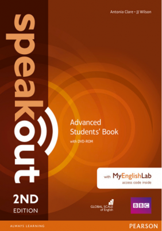 Speakout Advanced 2nd Edition Students Book with DVD-ROM and MyEnglishLab - Antonia Clare