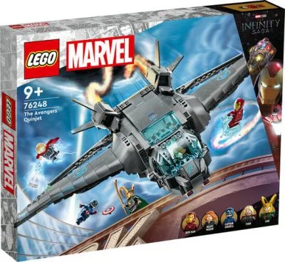 LEGO Marvel Super Heroes. Quinjetul Avengers 76248, 795 piese