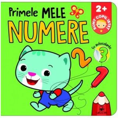 Primele mele numere. Sunt copil istet (cu autocolante)