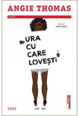 Ura cu care lovesti - Angie Thomas. Traducere de Alecsandra Beizadea