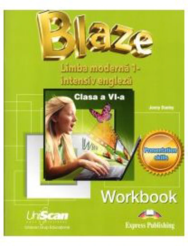 Blaze Limba engleza Intensiv Clasa 6. Caietul elevului - Jenny Dooley