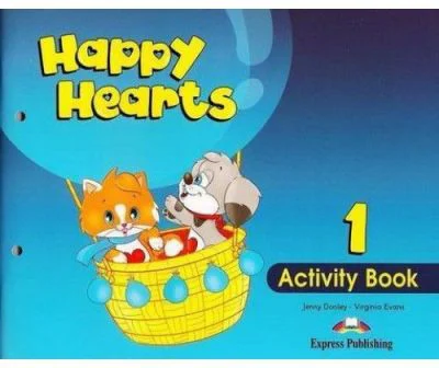 Happy Hearts 1, Activity Book, Curs de limba engleza pentru prescolari - Jenny Dooley