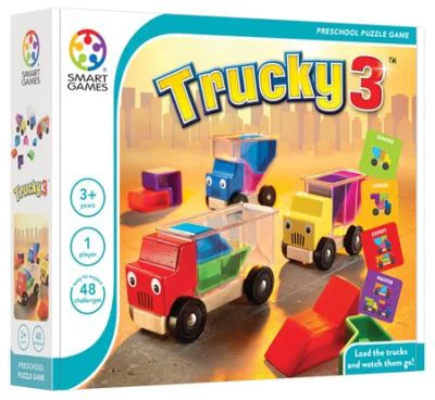 Joc de logica Trucky 3, cu 48 de provocari, limba romana