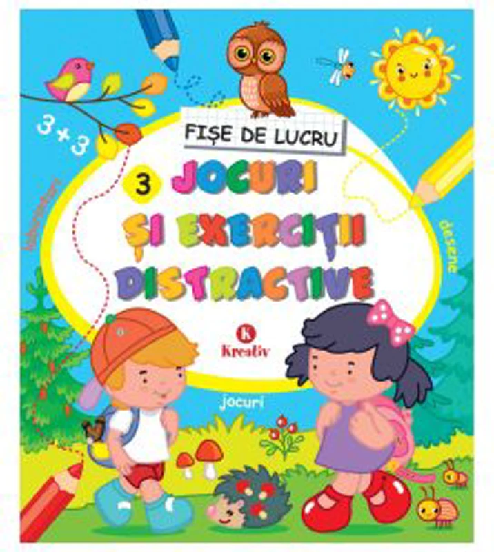 Jocuri si exercitii distractive 3. Fise de lucru