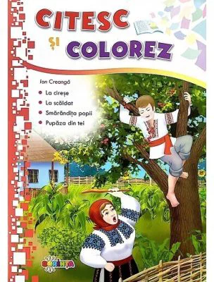 Citesc si colorez. La cirese