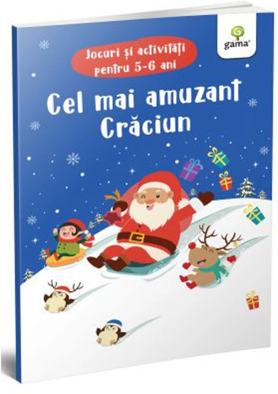 Cel mai amuzant Craciun. Jocuri si activitati pentru 5-6 ani