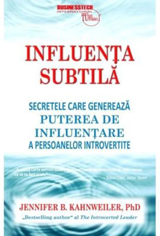 Influenta subtila - Jennifer B. Kahnweiler