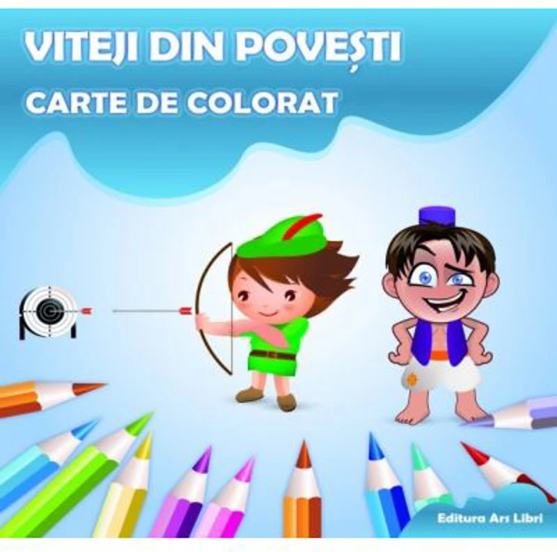 Viteji din povesti - Carte de colorat