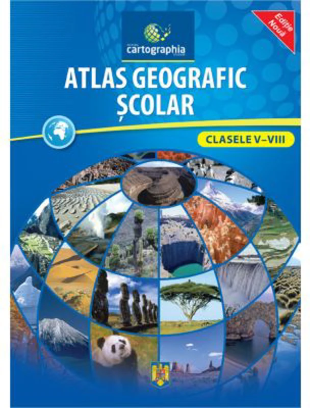 Atlas geografic scolar Clasele 5-8