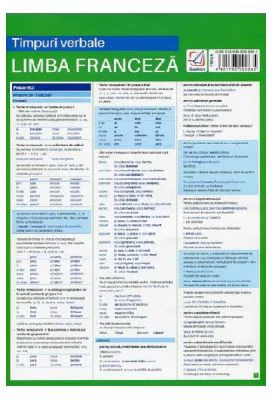 Limba franceza. Timpuri verbale