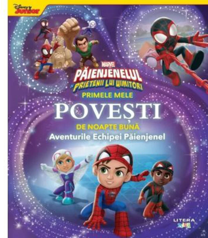 Marvel. Paienjenelul si prietenii sai uimitori. Primele mele povesti de noapte buna. Aventurile Echipei Paienjenel