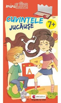 Joc educativ LUK, Cuvintele Jucause, exercitii distractive de limba romana, 7+