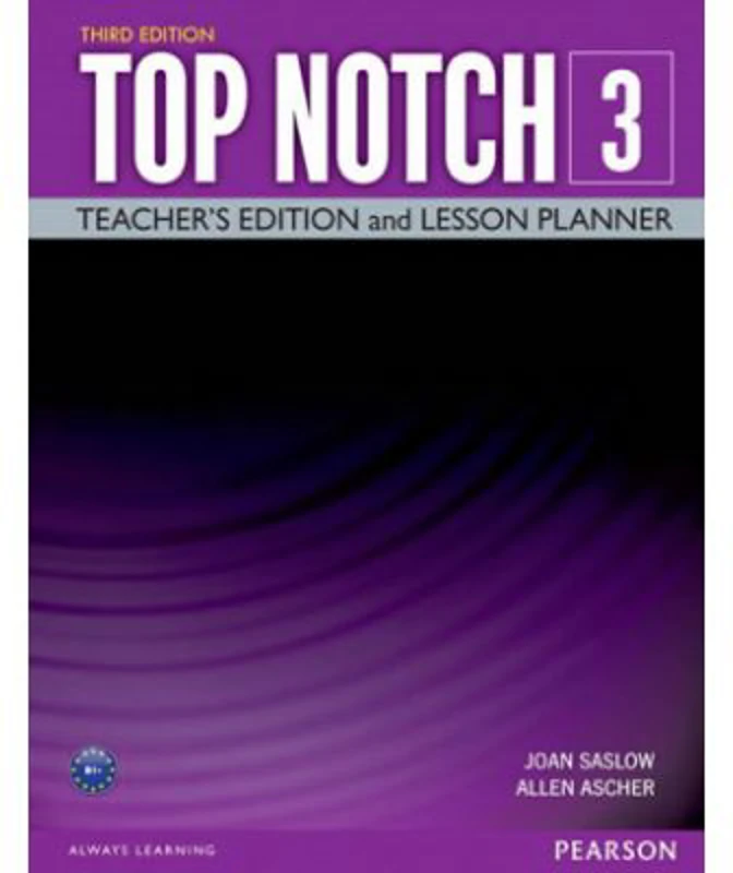 Top Notch 3e Level 3 Teacher's Edition and Lesson Planner - Joan Saslow