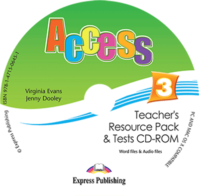 Curs limba engleza Access 3 material aditional pentru profesor cu teste CD-ROM - Virginia Evans, Jenny Dooley