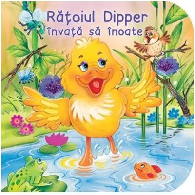 Ratoiul Dipper invata sa inoate