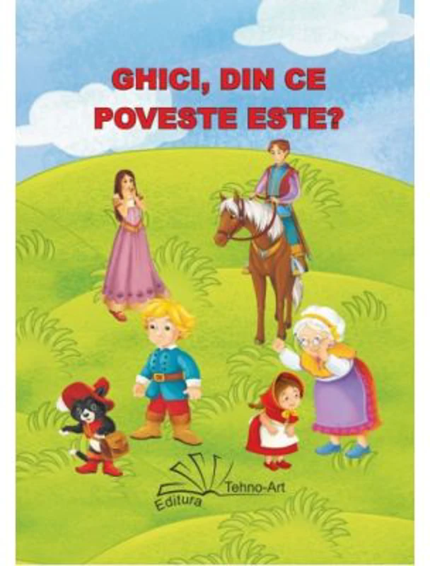 Ghici, din ce poveste este? - Set jetoane
