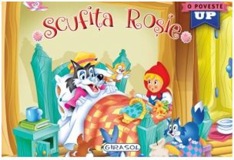 Scufita Rosie. Carte pop-up - Fratii Grimm