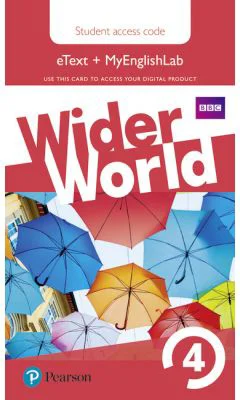 Wider World Level 4 MyEnglishLab & Students' eText Access Card