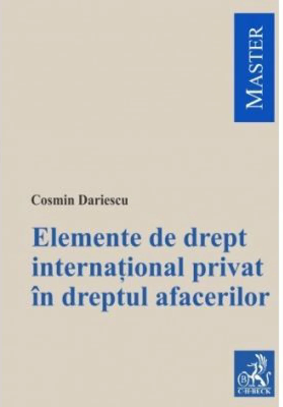 Elemente de drept international privat in dreptul afacerilor - Cosmin Dariescu