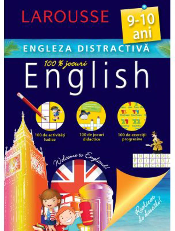 Engleza distractiva 9-10 ani - Larousse