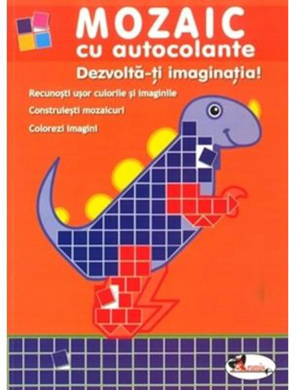 Mozaic cu autocolante - Dezvolta-ti imaginatia