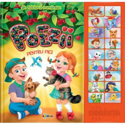 Carte cu sunete. Poezii pentru pici din folclorul romanesc