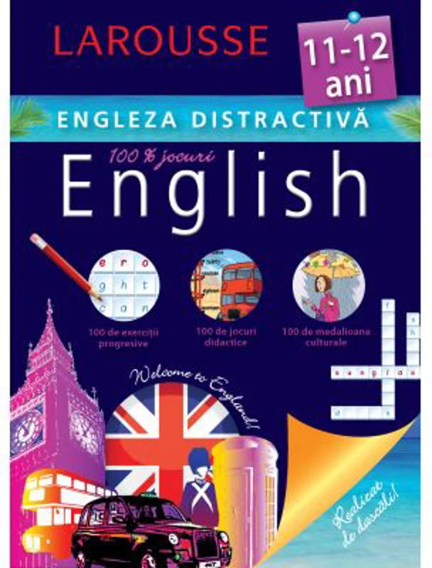 Engleza distractiva 11-12 ani - Larousse