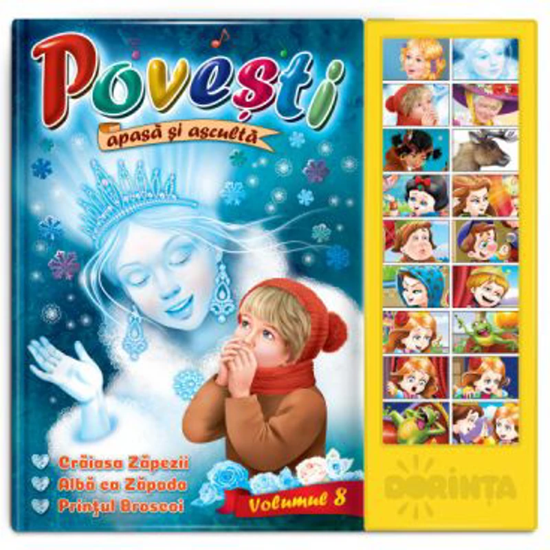 Carte cu sunete. Povesti, volumul 8