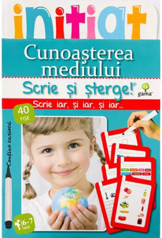 Scrie si Sterge! Initiat 6-7 ani. Cunoasterea mediului