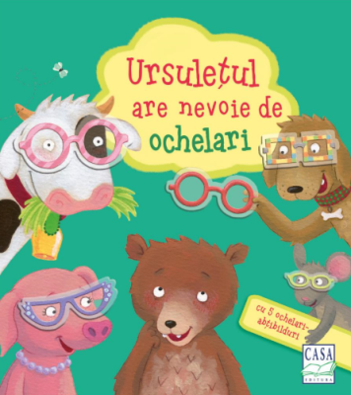Ursuletul are nevoie de ochelari - cu cinci ochelari-abtibilduri - Bernd Penners