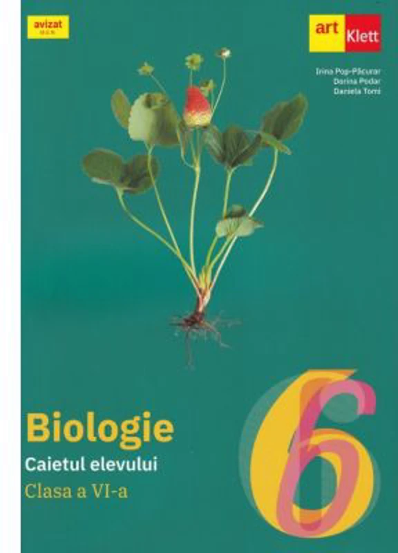 Biologie. Caietul elevului clasa a 6-a - Irina Pop-Pacurar