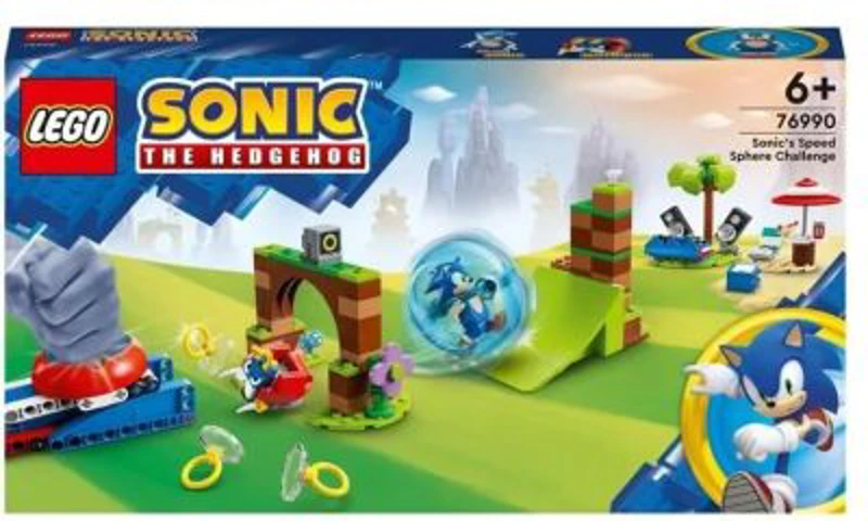 LEGO Sonic the Hedgehog, Provocarea cu sfera de viteza a lui Sonic 76990, 292 piese