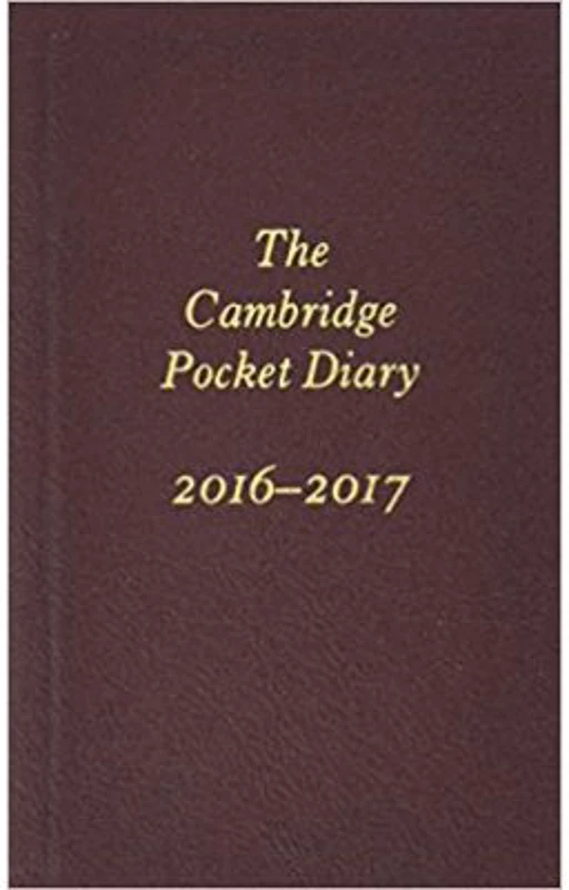 The Cambridge Pocket Diary 2016–2017