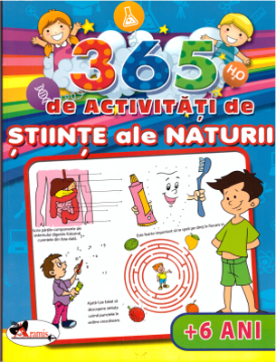365 de activitati de stiinte ale naturii. +6 ani - Lata Seth, Anuj Chawla