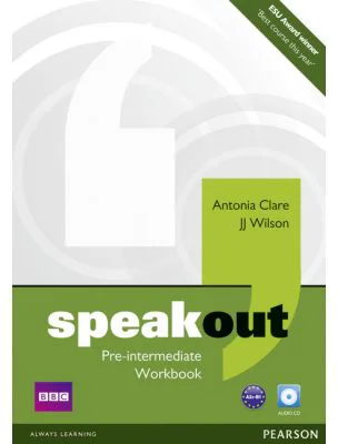 Speakout Pre-intermediate Workbook no Key and Audio CD - Antonia Clare