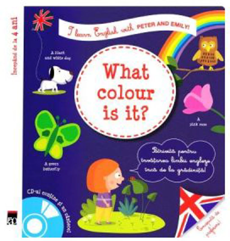 What colour is it? + CD - I learn English with Peter and Emily - Larousse